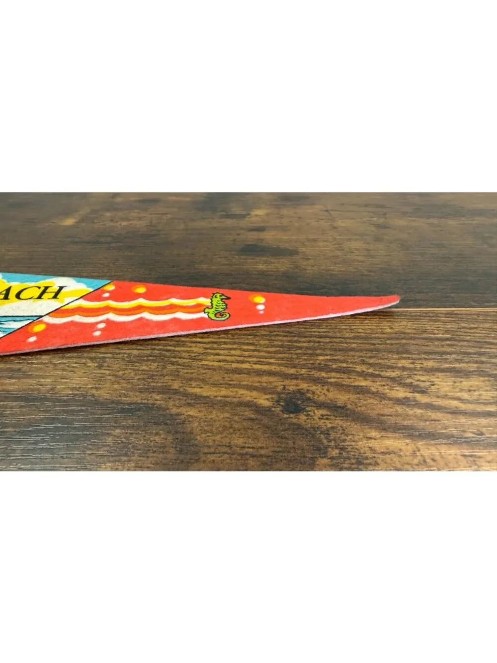 Vintage Weir's Beach Laconia N.H. Souvenir Felt Pennant 14.5 inches
